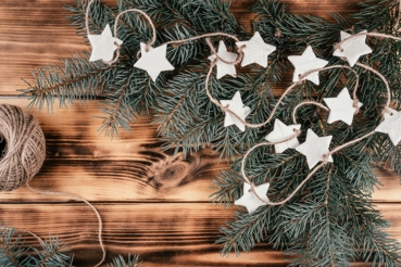 DIY star garland